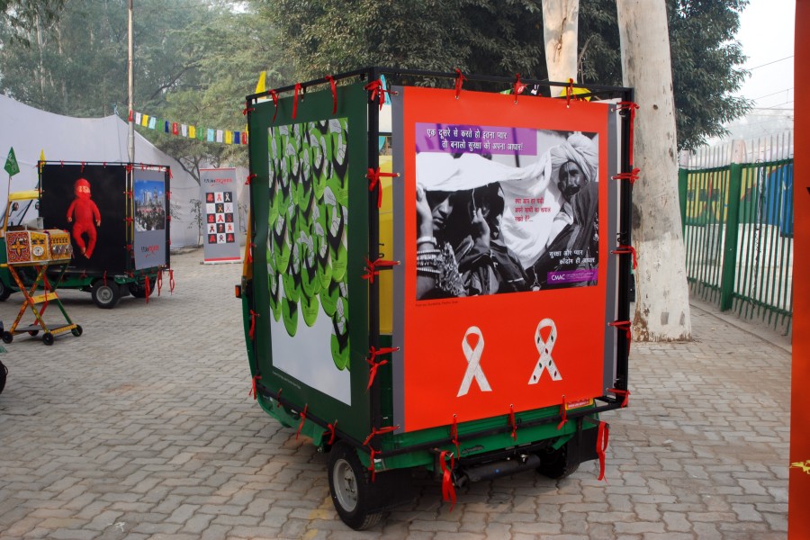 ArtMoves Delhi AIDS Artwork 3
