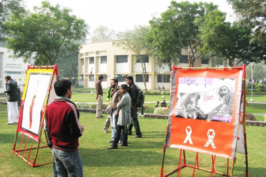 ArtMoves Jamia Outdoor Exhibition