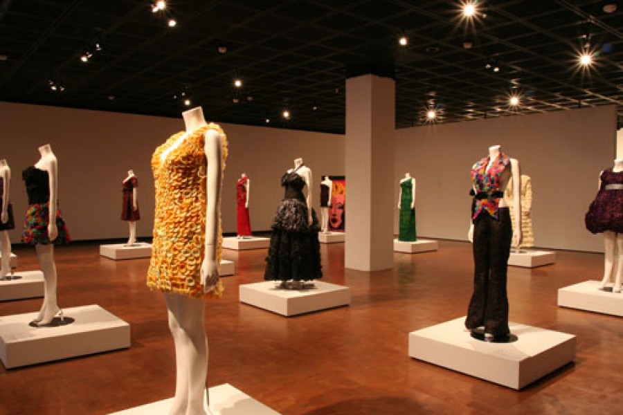 Dress Up Against AIDS Exhibit Display