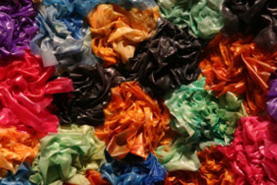Fuxico Skirt Close-up