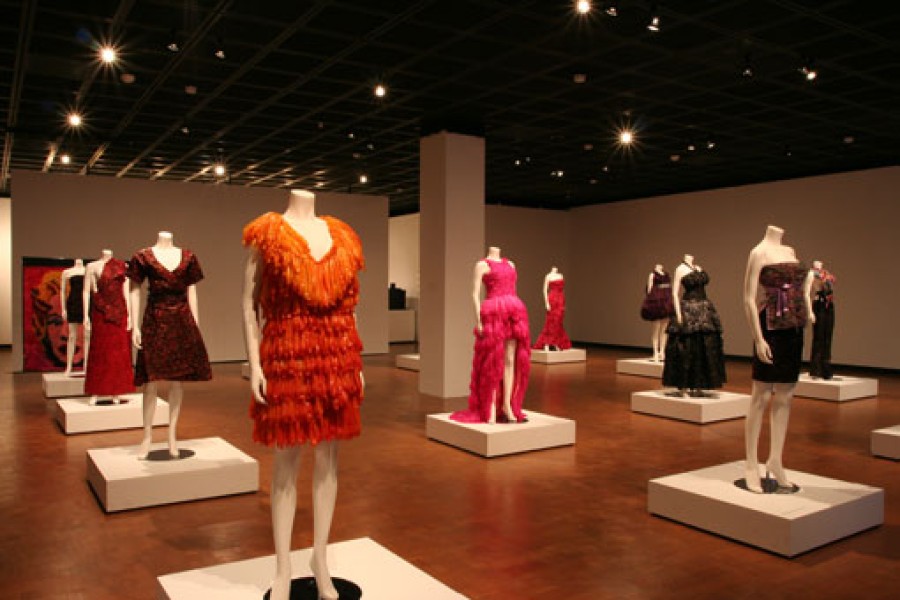 Dress Up Against AIDS Exhibit Display