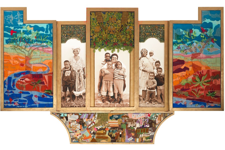 Third, or Reality, layer of the Keiskamma Altarpiece