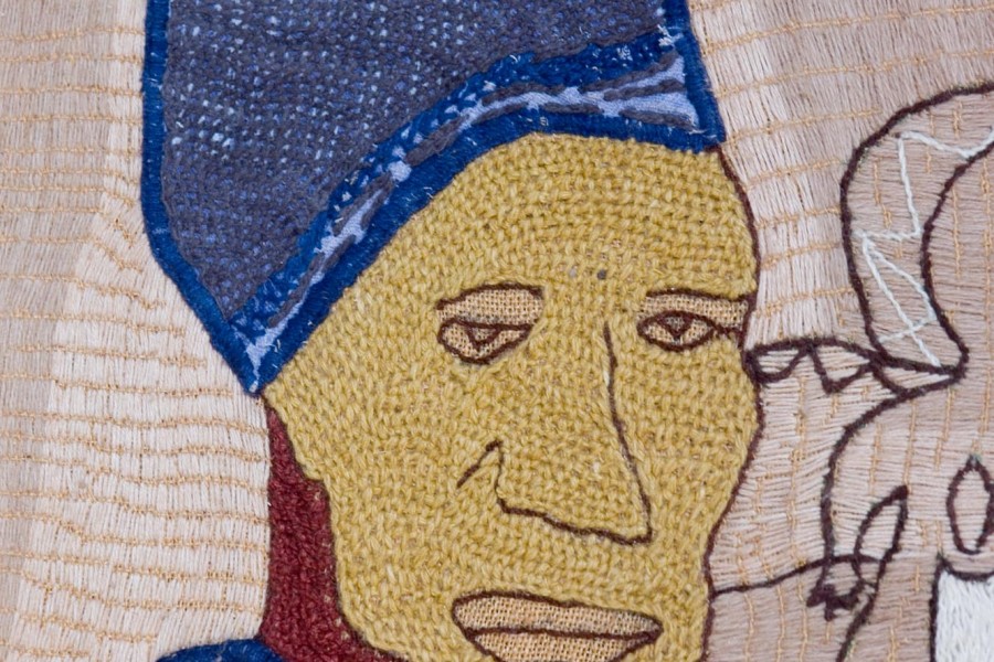 The Widow (Detail of Layer 1)