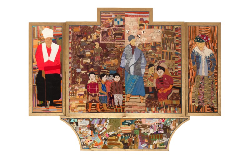 The first layer of the Keiskamma Altarpiece