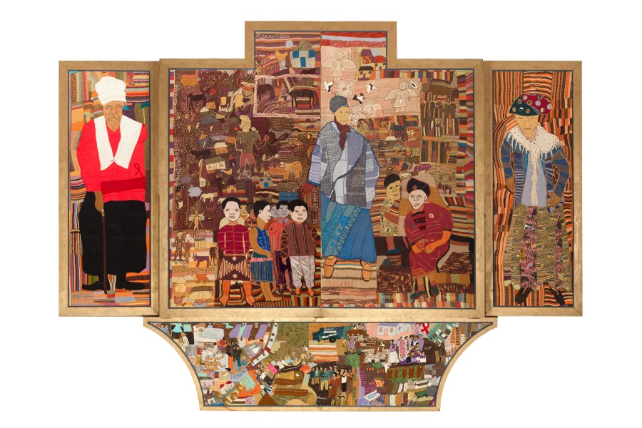 Closed first layer of the Keiskamma Altarpiece