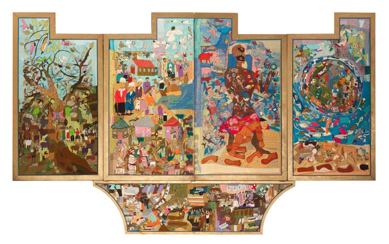 The second layer of the Keiskamma Altarpiece