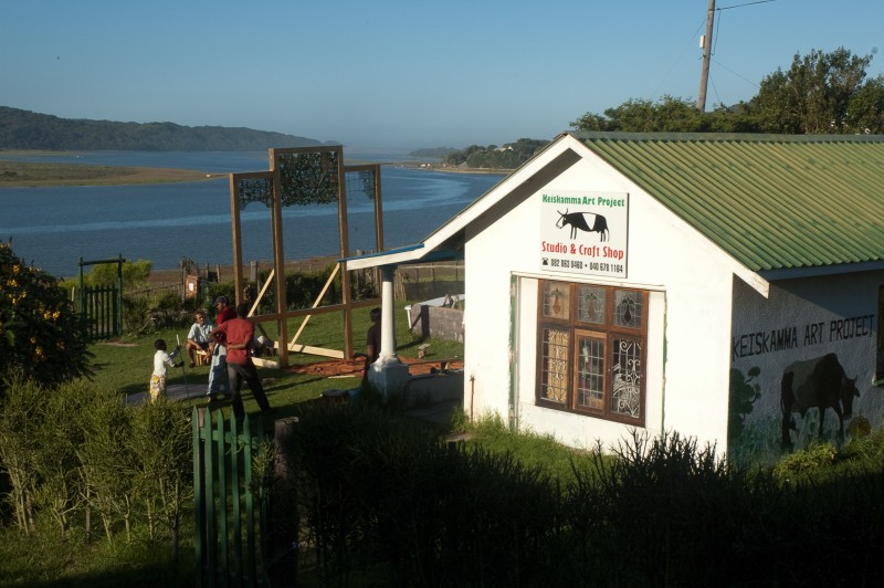 The initial stage of The Keiskamma Altarpiece creation