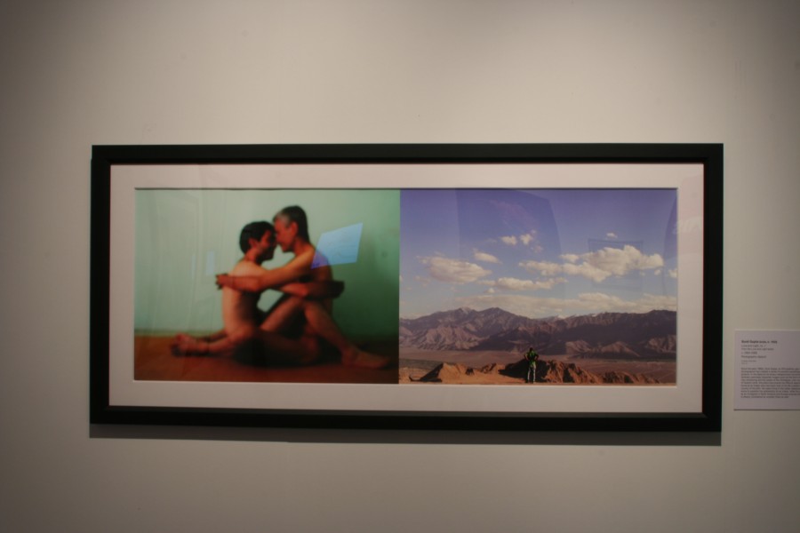 Sunil Gupta’s photographic diptych Love and Light, no. 1