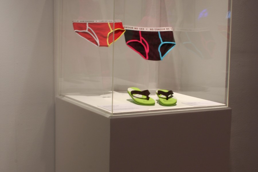 Thukral & Tagra’s *Condom Flip-Flops* and *Safer Sex Underwear* from the *Putiton* HIV-awareness project
