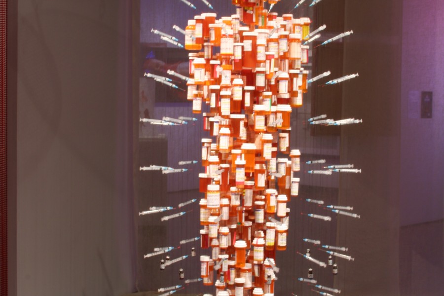 Daniel Goldstein and John Kapellas’s sculpture Medicine Man