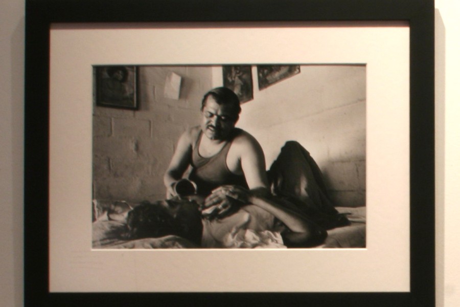 Dayanita Singh’s portrait of HIV caregiver Stephen Vidayakar in Chennai