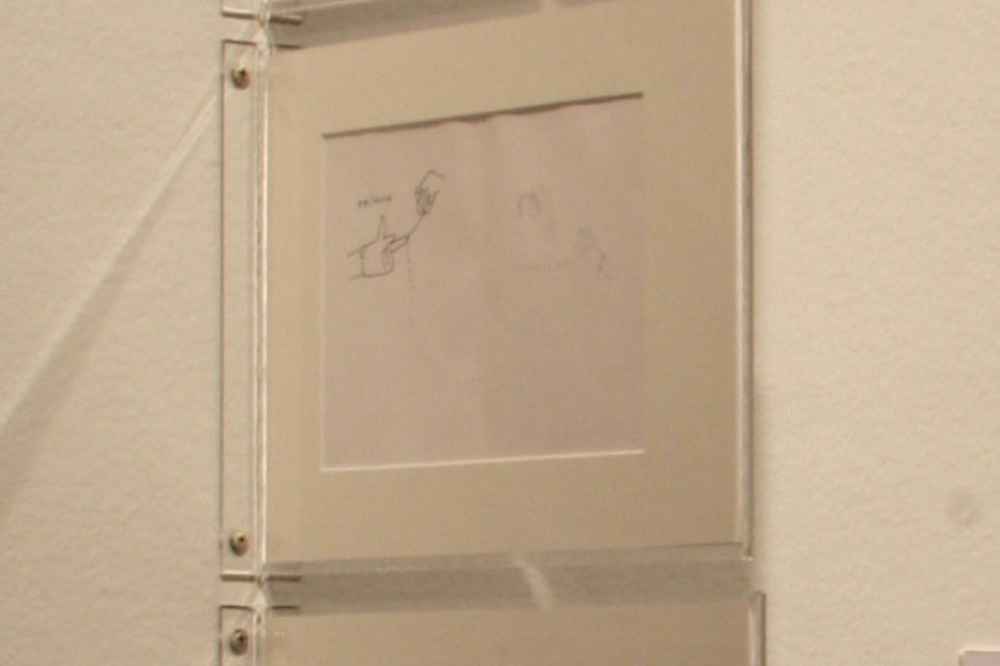 "Untitled (8 sketches for O Perigoso)" by José Leonilson Bezerra Dias