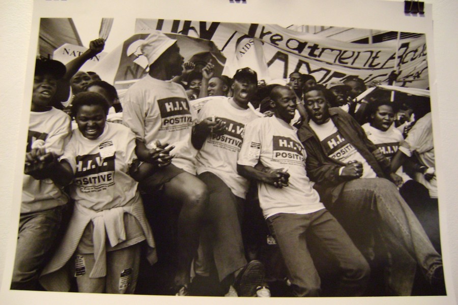 "Breaking the Silence" by Gideon Mendel