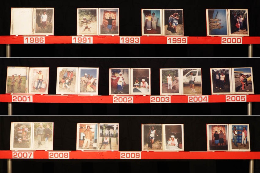 Detail of the “Lifeline” image timeline