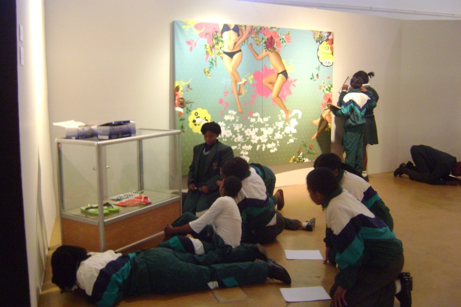 Guests in Not Alone Exhibit
