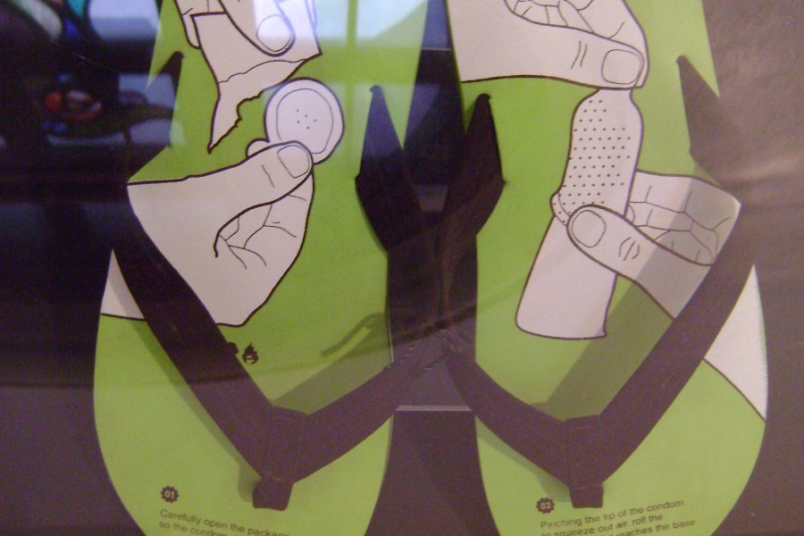 "Condom Flip-Flops" by Jiten Thukral and Sumir Tagra