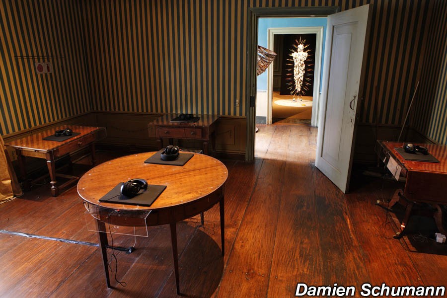 Gallery with *Medicine Man* visible at the end