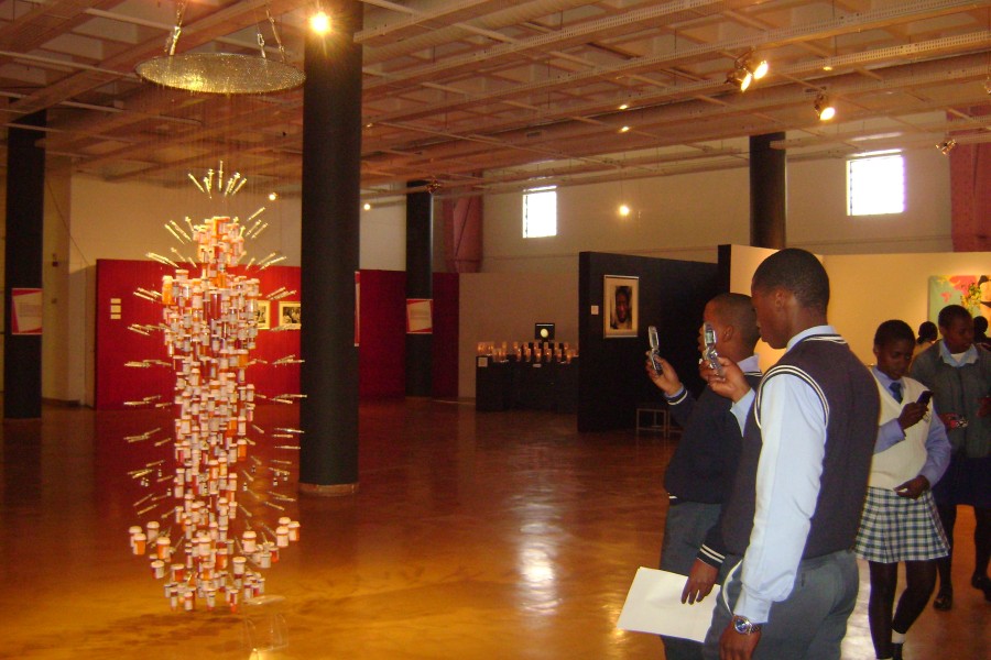 Guests in Not Alone Exhibit