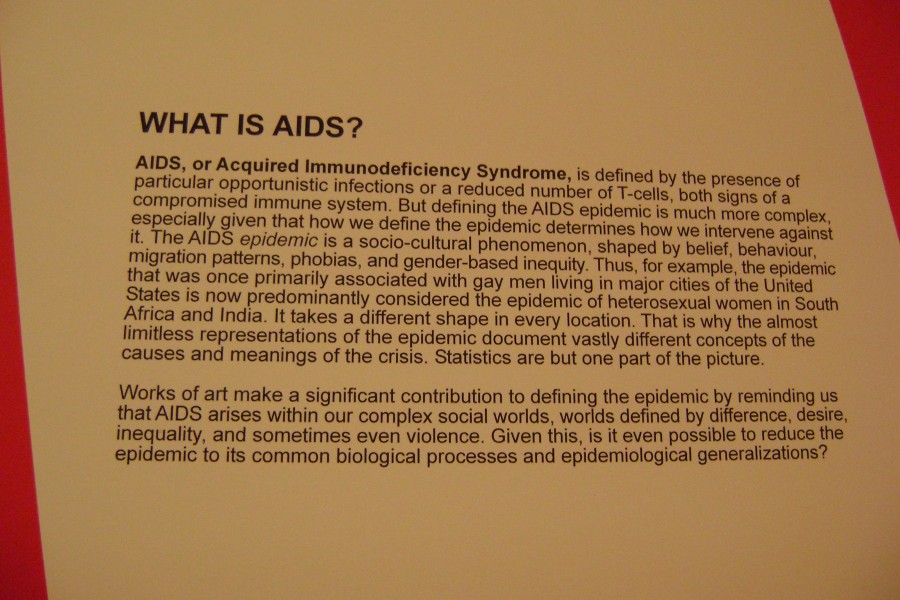 Wall text for the “What Is AIDS?” section