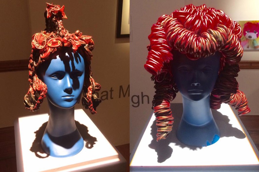 "Mind Experiment #1 and #2" by Adriana Bertini