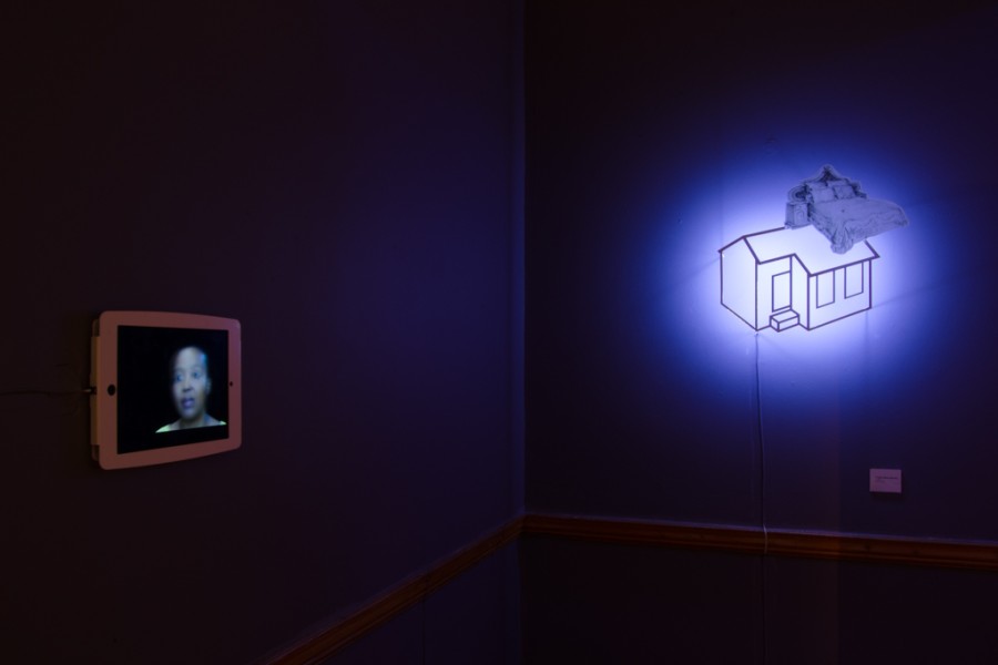 Mandisa Dlamini’s collaborative installation In Honor of Gugu Dlamini