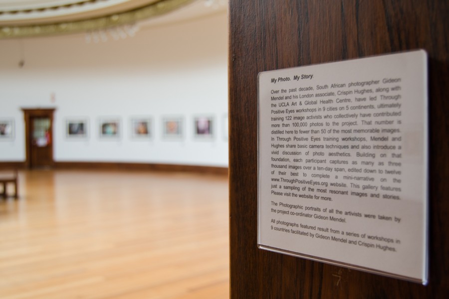 Wall text introducing the My Photo. My Story. section
