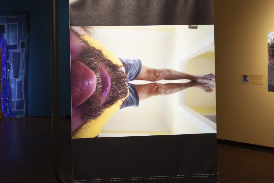 Photograph by Rodney, portrait by Gideon Mendel, and accompanying story text