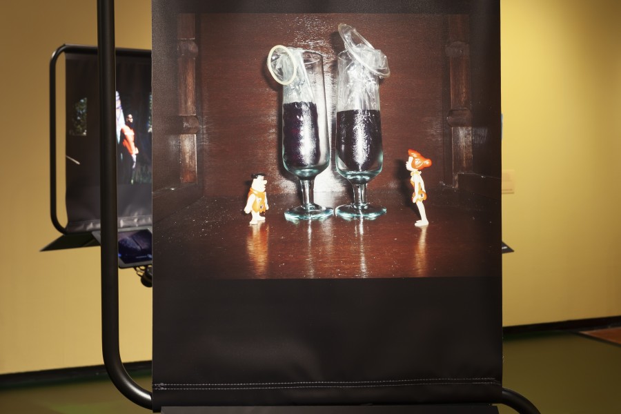Photograph by Aninha, portrait by Gideon Mendel, and accompanying story text