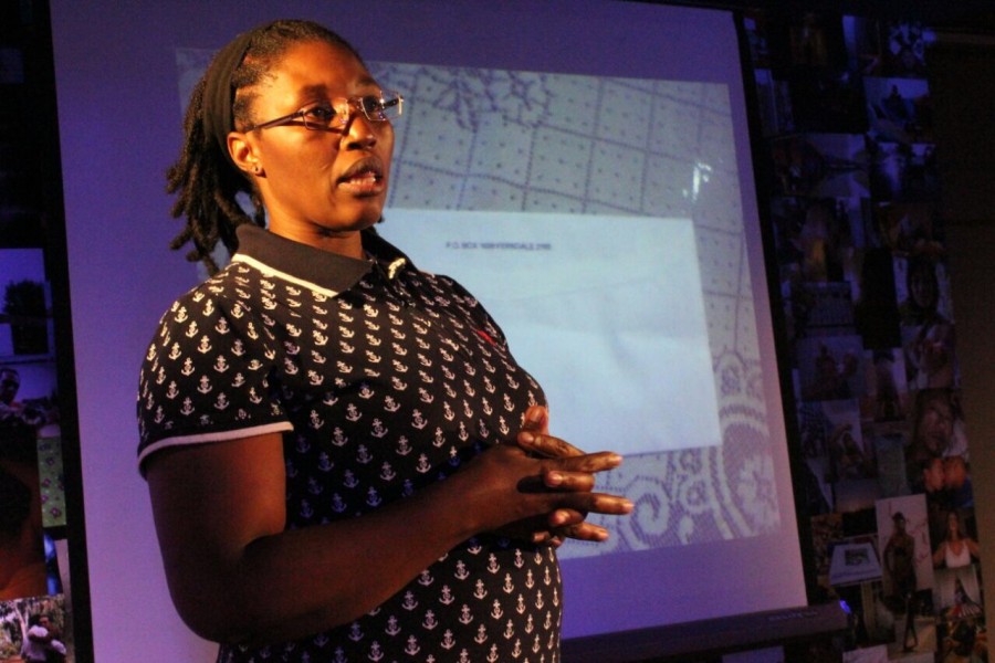 Storytelling in Banishing Stigma Room of Through Positive Eyes Johannesburg Exhibit