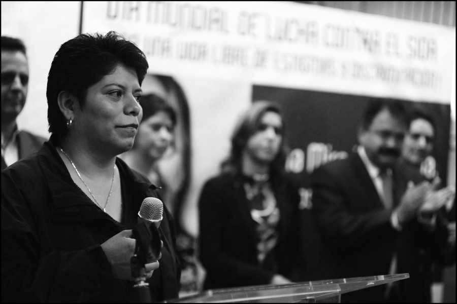 Through Positive Eyes Mexico City Metro Exhibition Opening